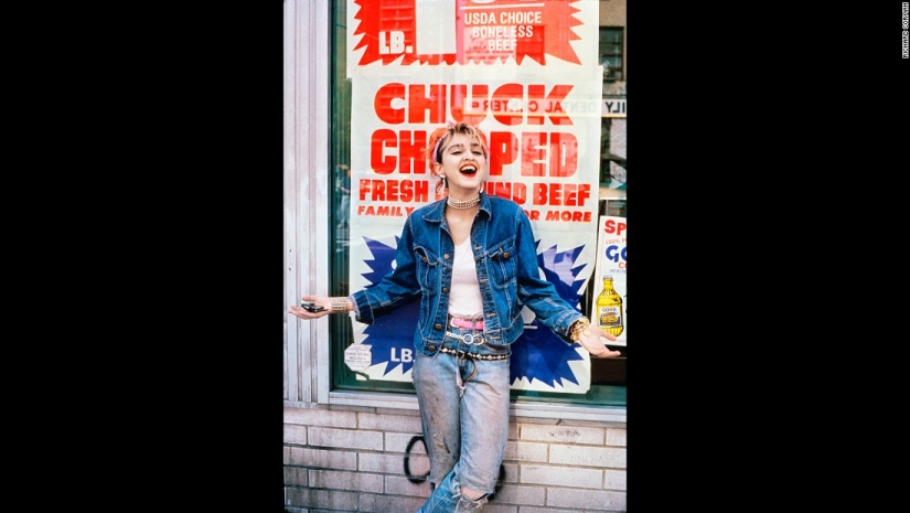 What did Madonna look like when only the neighborhood kids knew her