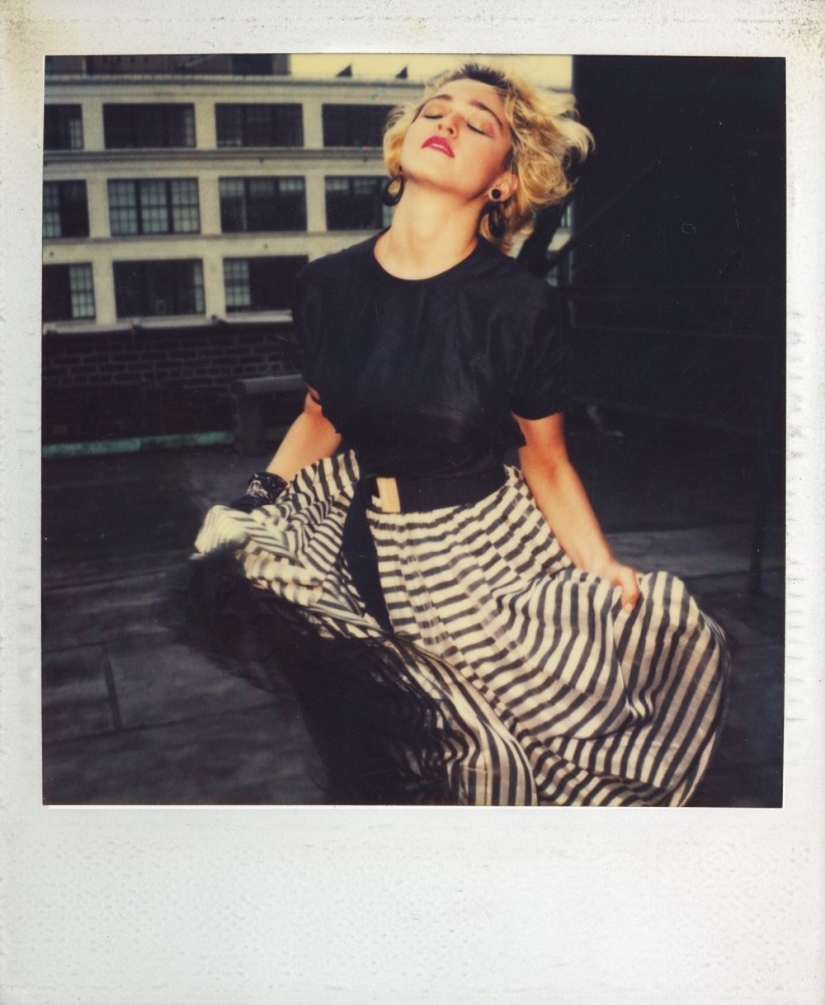 What did Madonna look like when only the neighborhood kids knew her