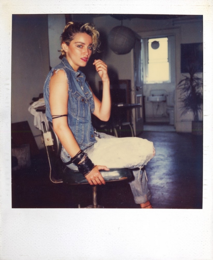 What did Madonna look like when only the neighborhood kids knew her