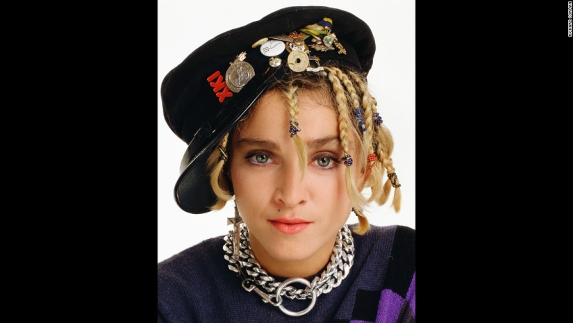 What did Madonna look like when only the neighborhood kids knew her