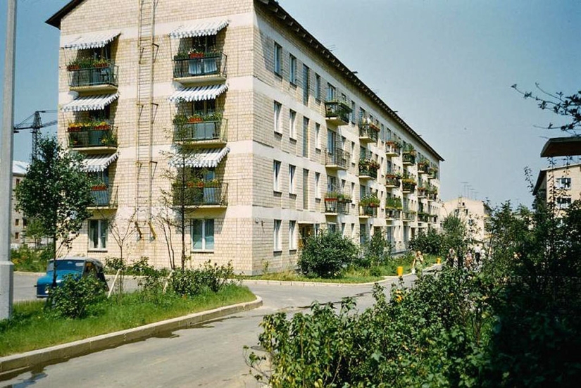 What did the Khrushchevki look like when it was good to live in them