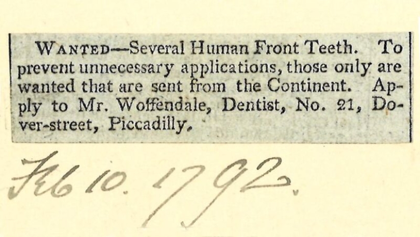 What is "Waterloo teeth", or As the battle of 1815 influenced the development of dentistry What is "Waterloo teeth", or As the battle of 1815 influenced the development of dentistry
