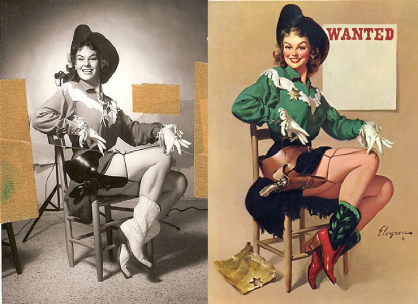 What the girls who posed for the most famous pin-up posters really looked like What the girls who posed for the most famous pin-up posters really looked like