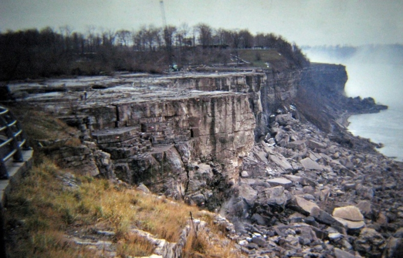 What the waters of Niagara hide: how the famous waterfall was repaired What the waters of Niagara hide: how the famous waterfall was repaired