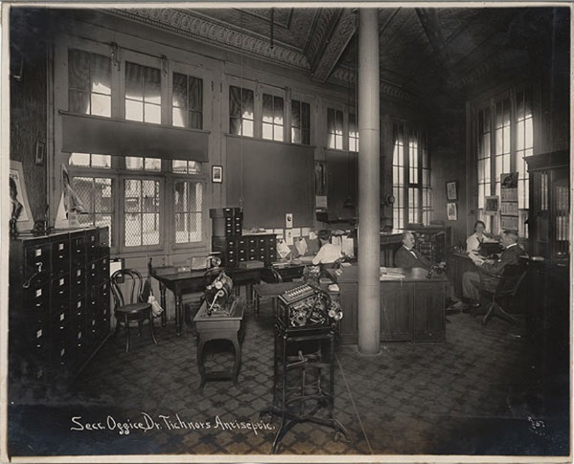 What were the offices like a hundred years ago What were the offices like a hundred years ago