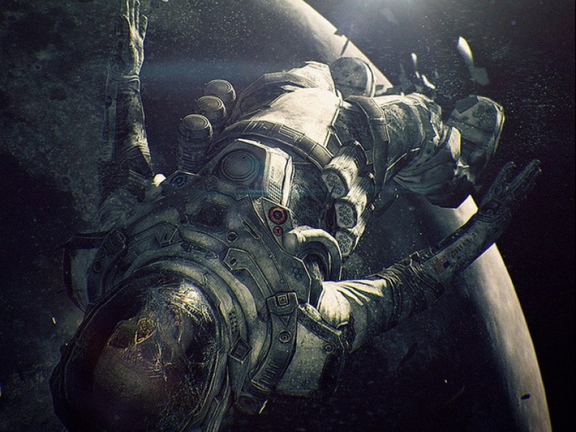 What will happen to a dead body in outer space