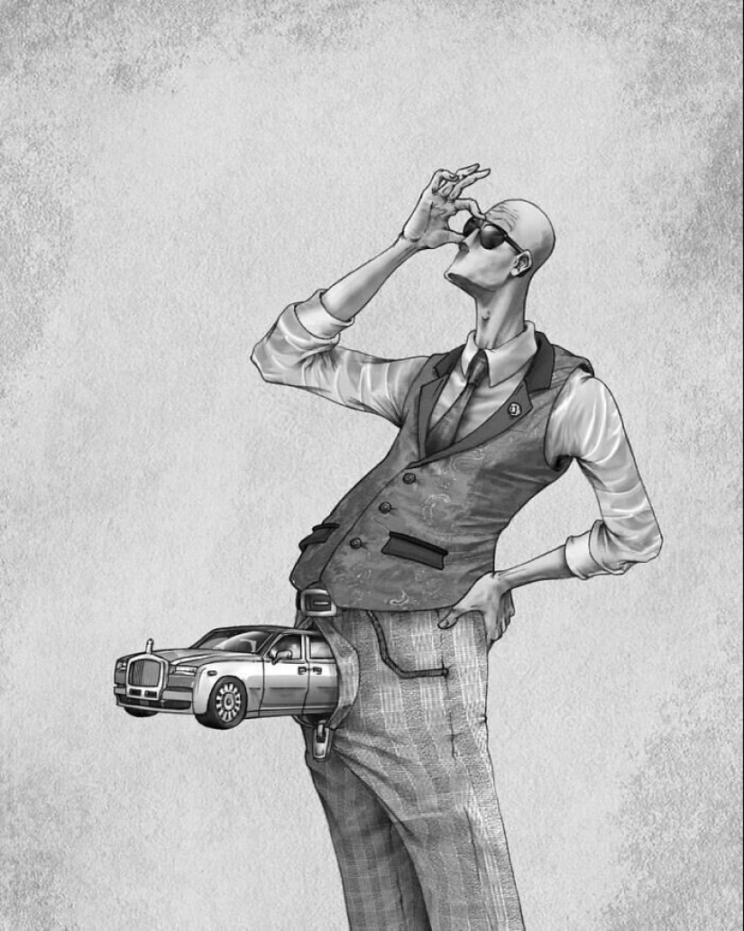 What's Wrong With Us? 30 Philosophical Cartoons About Modern Society What's Wrong With Us? 30 Philosophical Cartoons About Modern Society