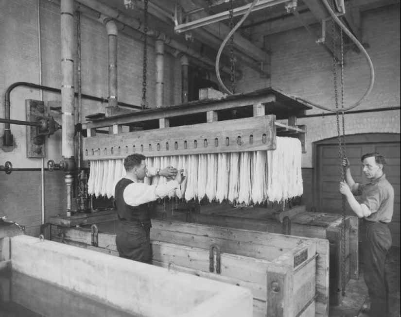 When hung noodles: manufacture of spaghetti at the beginning of the XX century