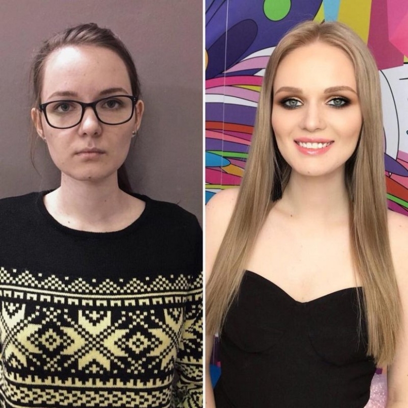 When makeup and hairstyle really work wonders: 20 amazing transformations
