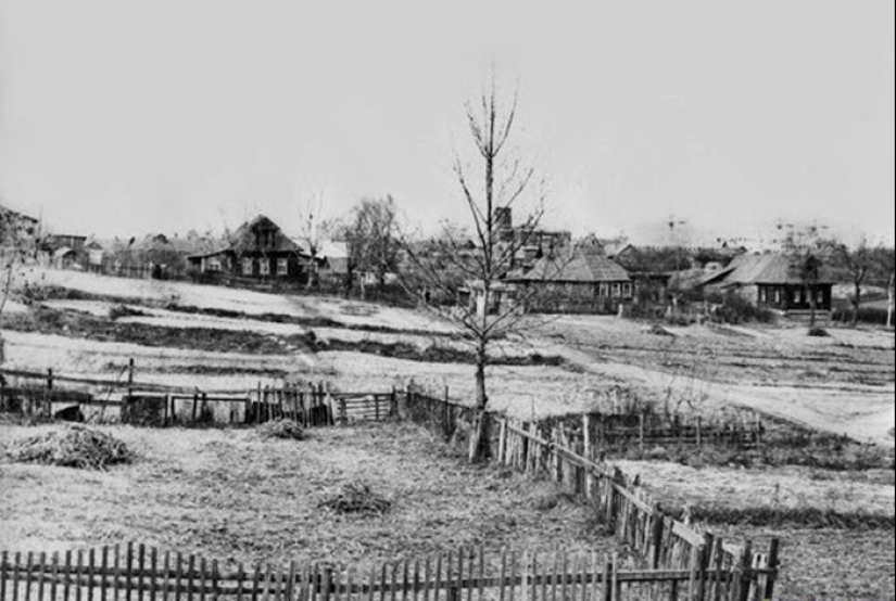 When Moscow was a big village