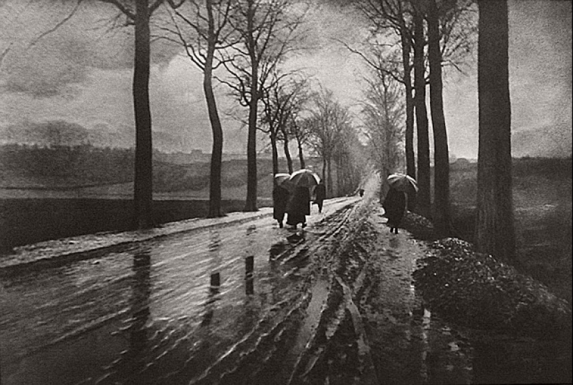 When photos looked like paintings: 27 frames from Leonard Misonne