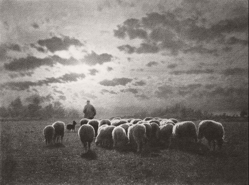 When photos looked like paintings: 27 frames from Leonard Misonne