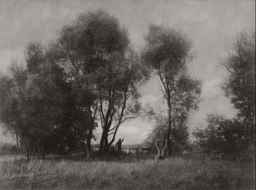 When photos looked like paintings: 27 frames from Leonard Misonne