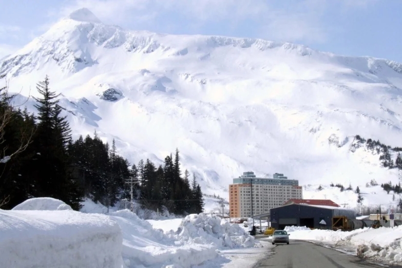 Whittier is an unusual city whose population lives under one roof Whittier is an unusual city whose population lives under one roof