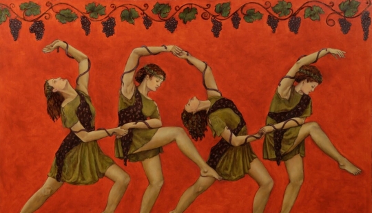 Who were the mysterious maenads - women who dedicated their lives to Bacchus, the god of wine and excess