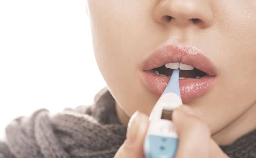 Why is the temperature measured in the mouth in the West, and in our armpit?