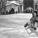 Winter sledding in the USSR