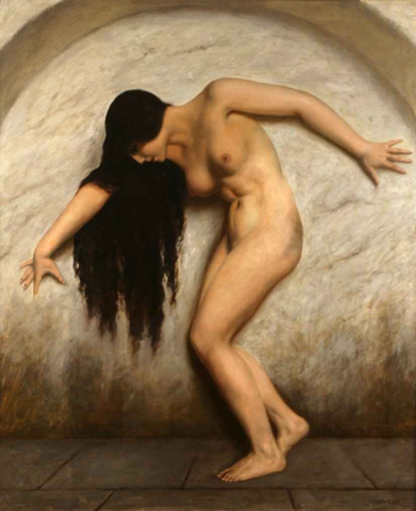 Women's secrets in the paintings of the master of erotic painting Marcel von Herfeldt