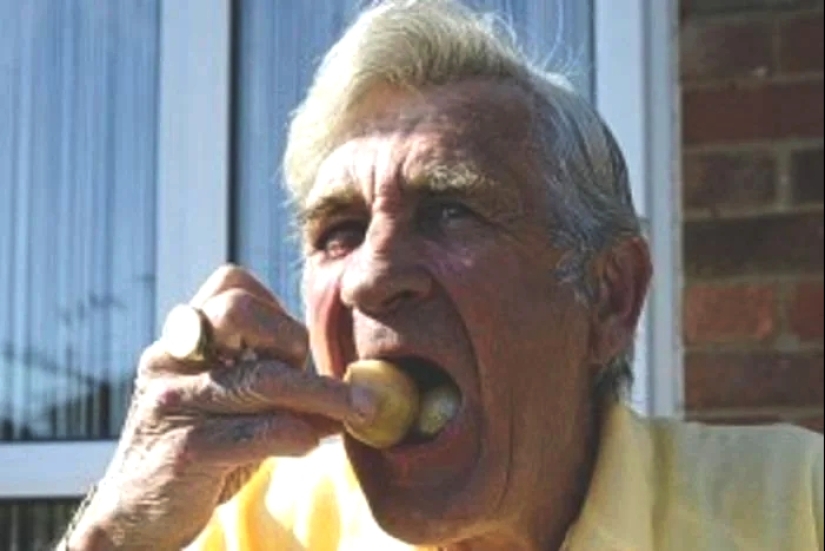 World Gluttony Champion Peter Dowdeswell