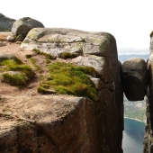 Would you dare to stand on Kjeragbolten?