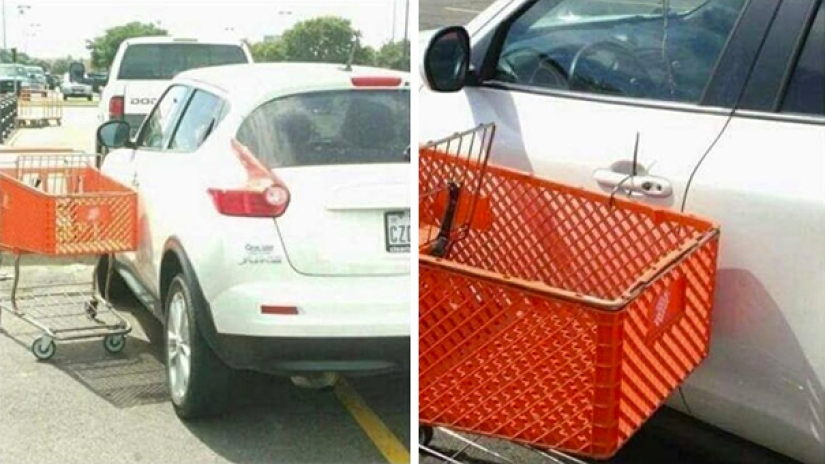 Yes, who gave you a license: 12 examples of how drivers who can't park were taught a lesson Yes, who gave you a license: 12 examples of how drivers who can't park were taught a lesson