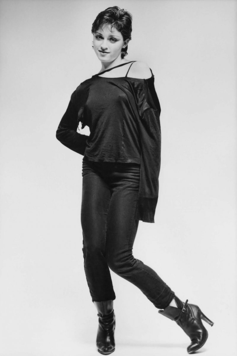 Young and still unknown Madonna with photographs by Michael McDonnell Young and still unknown Madonna with photographs by Michael McDonnell