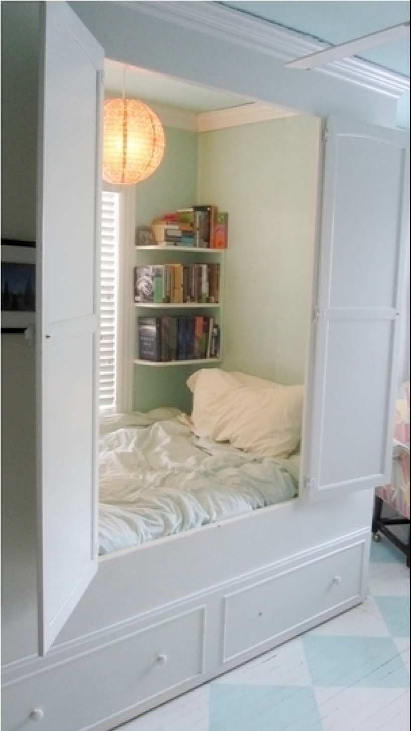 22 cool ideas for an unusual sleeping place