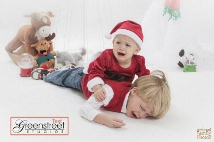 35 peores fotos de Navidad