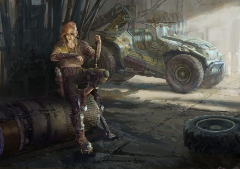 En broma y en serio: grotesco y realismo en las pinturas de Mikhail Vachaev