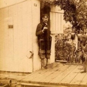 How the monkey officially worked on the railway