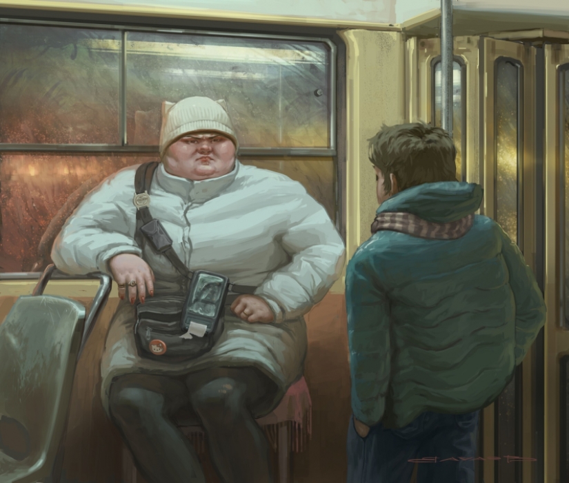 In jest and in earnest: grotesque and realism in the paintings of Mikhail Vachaev